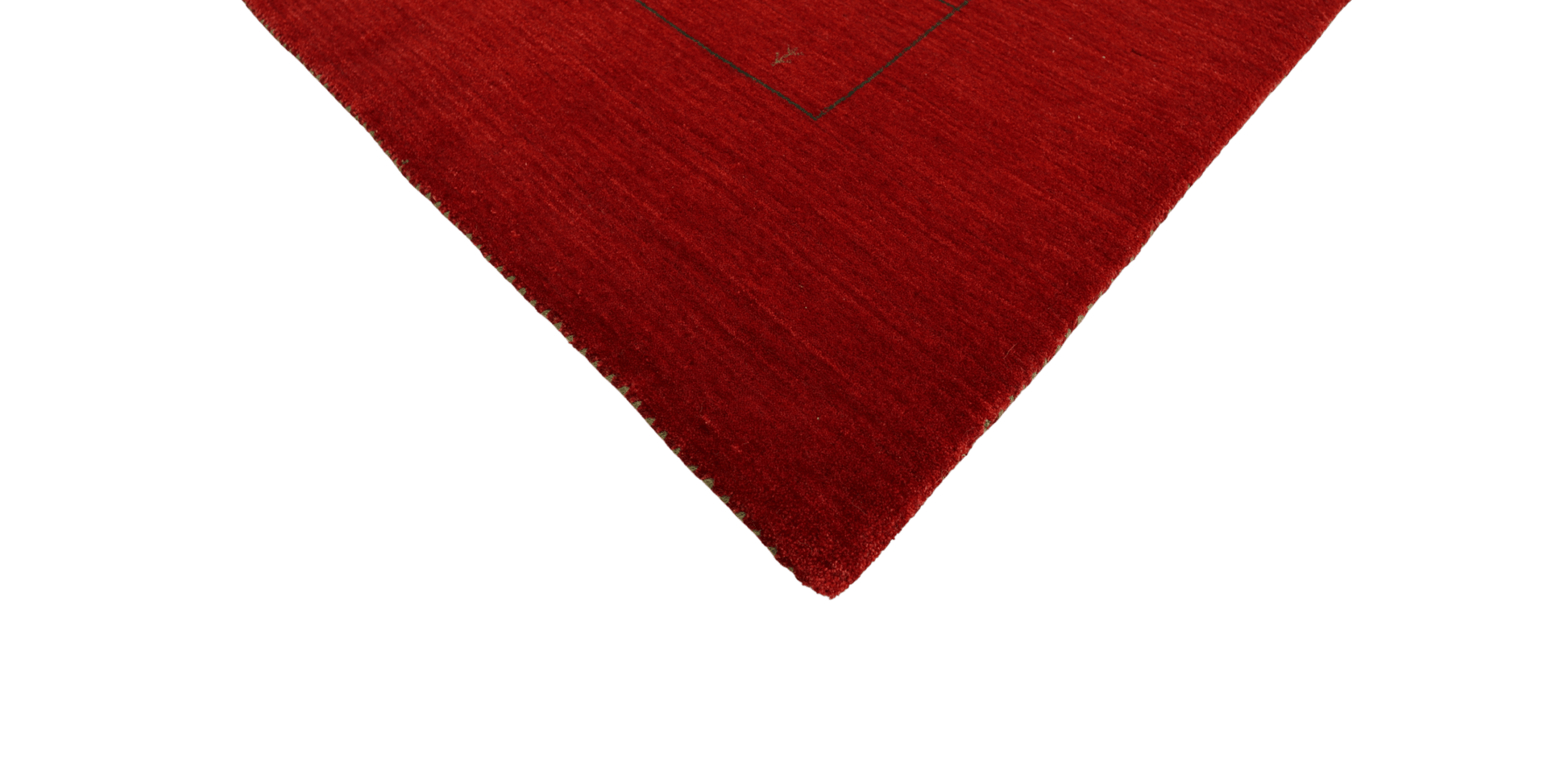 Gabbeh - Röd - Designmatta.se