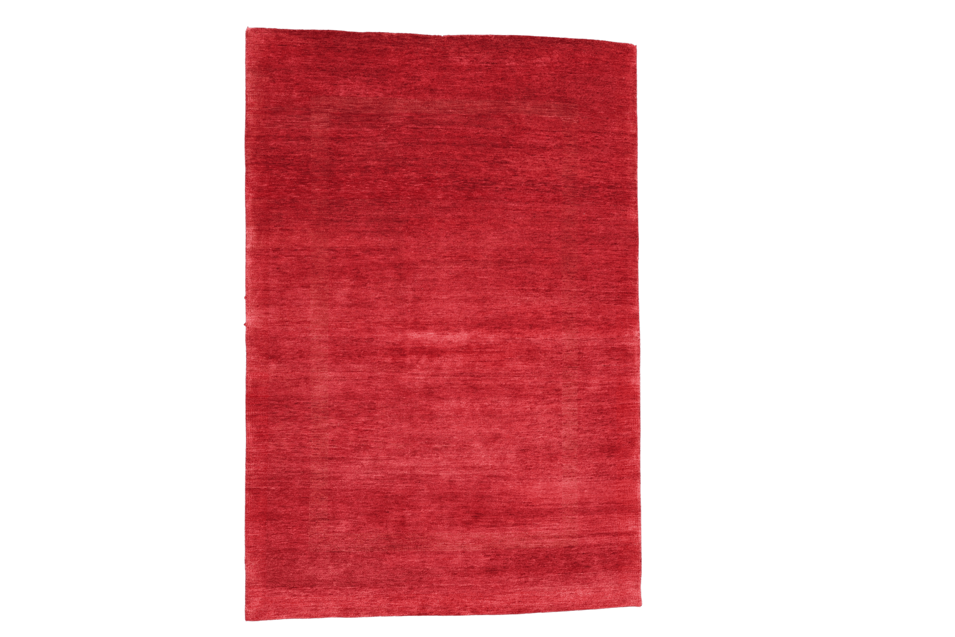 Skymning - Röd - Designmatta.se