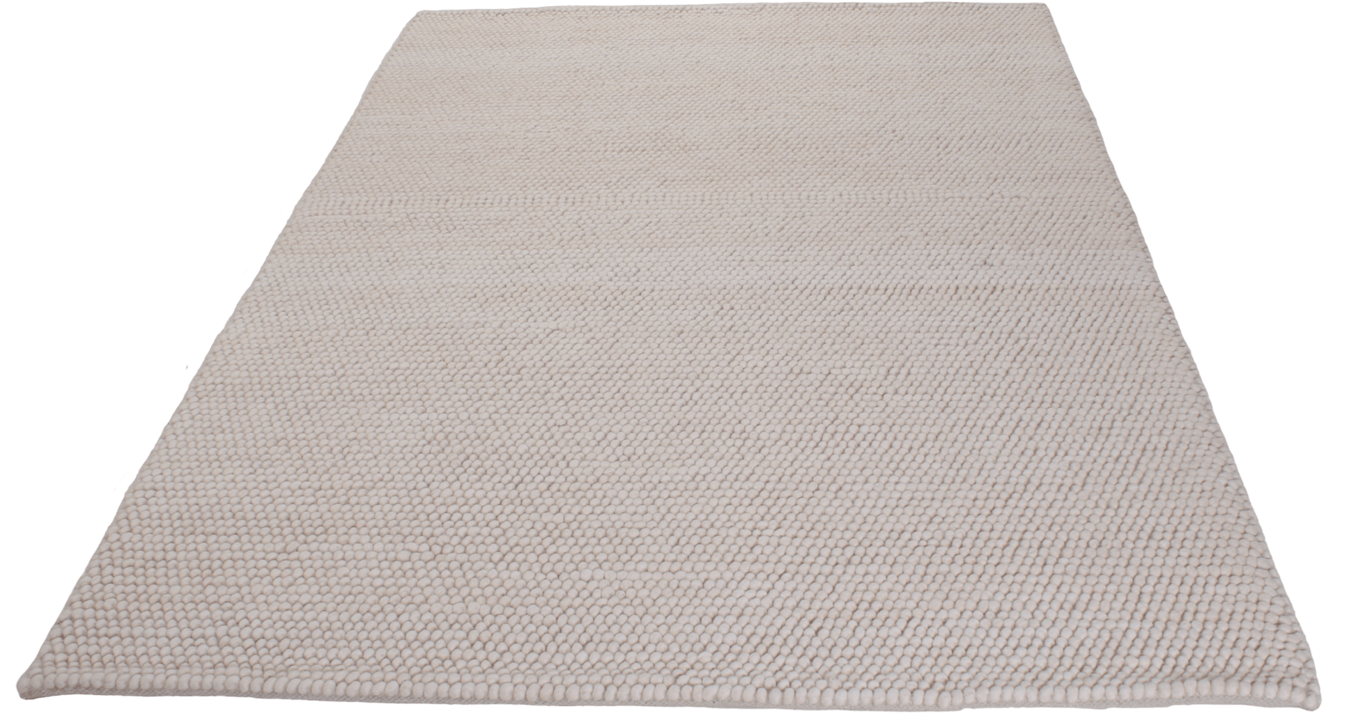 Bubbel - vit - Designmatta.se