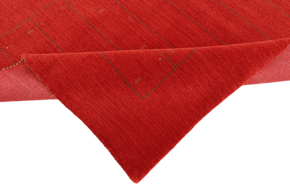 Gabbeh - Röd - Designmatta.se