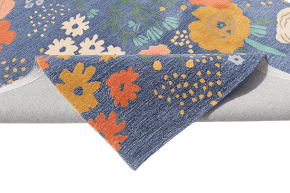 Blomsteräng i Skymning - Designmatta.se