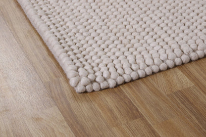 Bubbel - vit - Designmatta.se