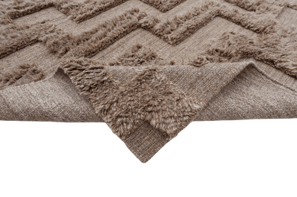 Labyrint - brun - Designmatta.se