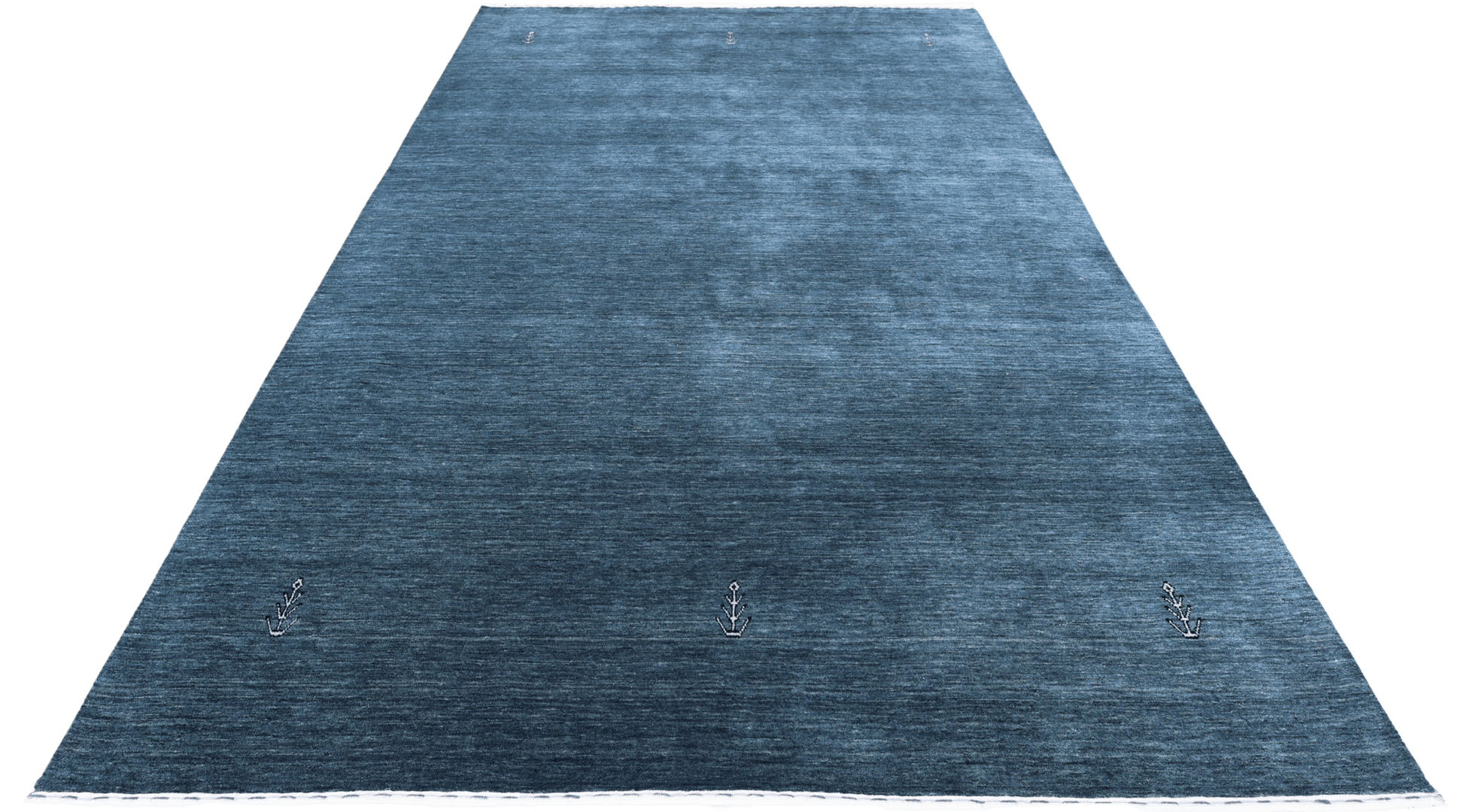 Ankaret - Blå - Designmatta.se