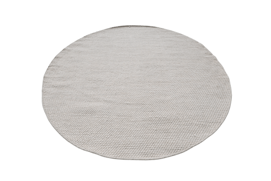 Diamond cirkel - vit - Designmatta.se