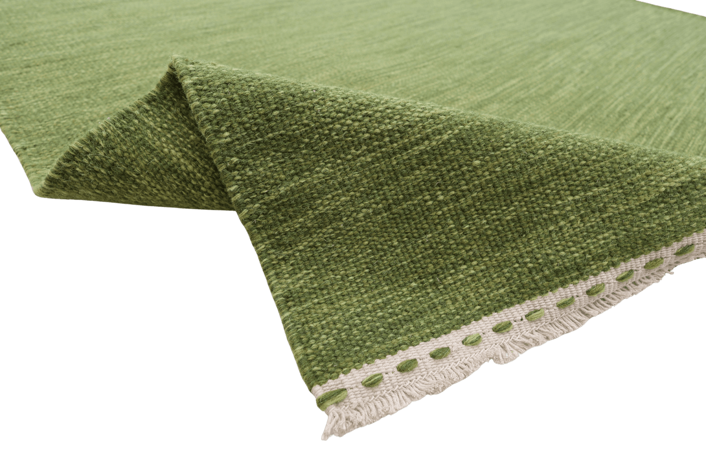 Solväv - Grön - Designmatta.se