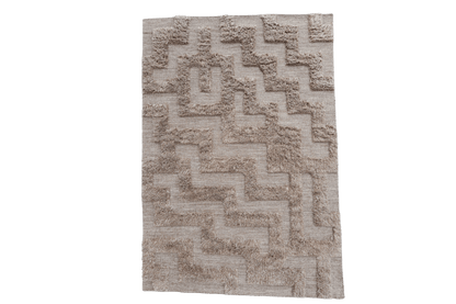 Labyrint - brun - Designmatta.se