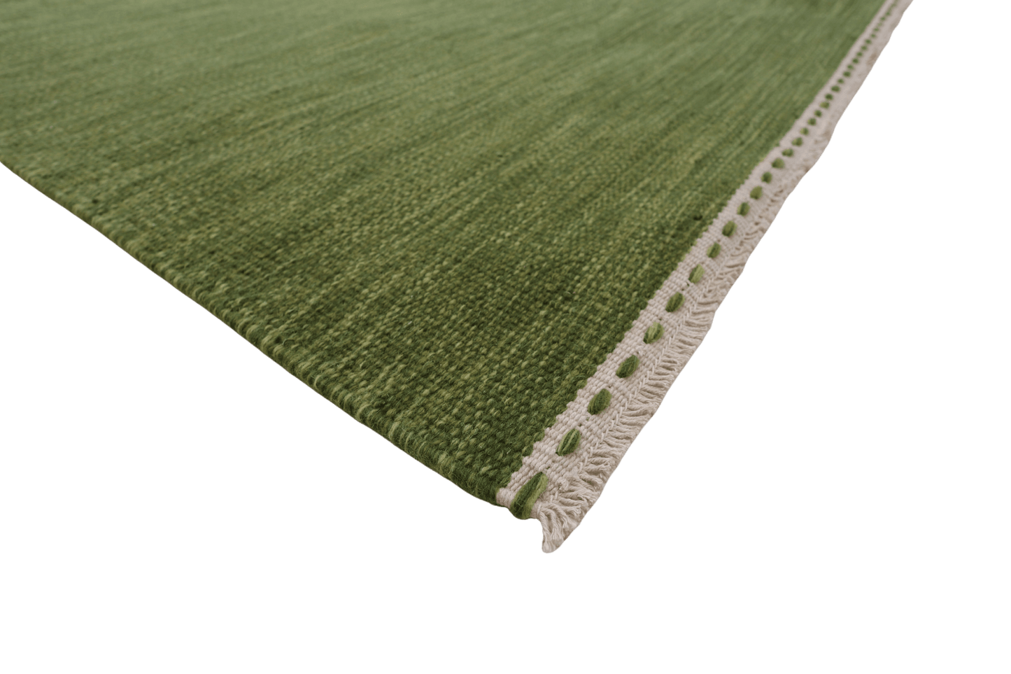 Solväv - Grön - Designmatta.se