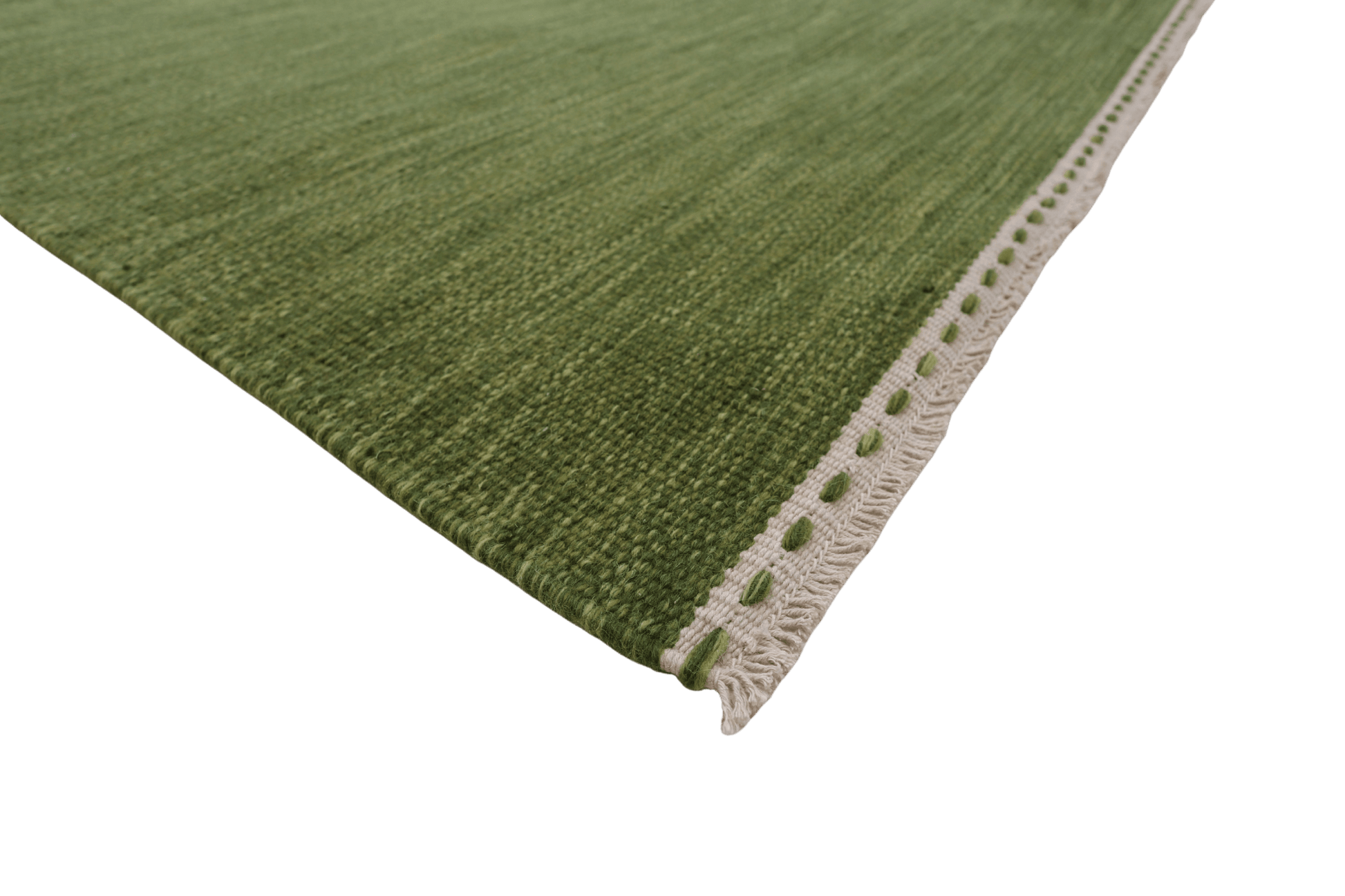 Solväv - Grön - Designmatta.se