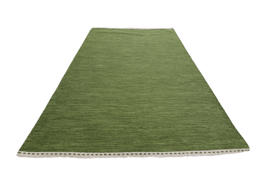 Solväv - Grön - Designmatta.se