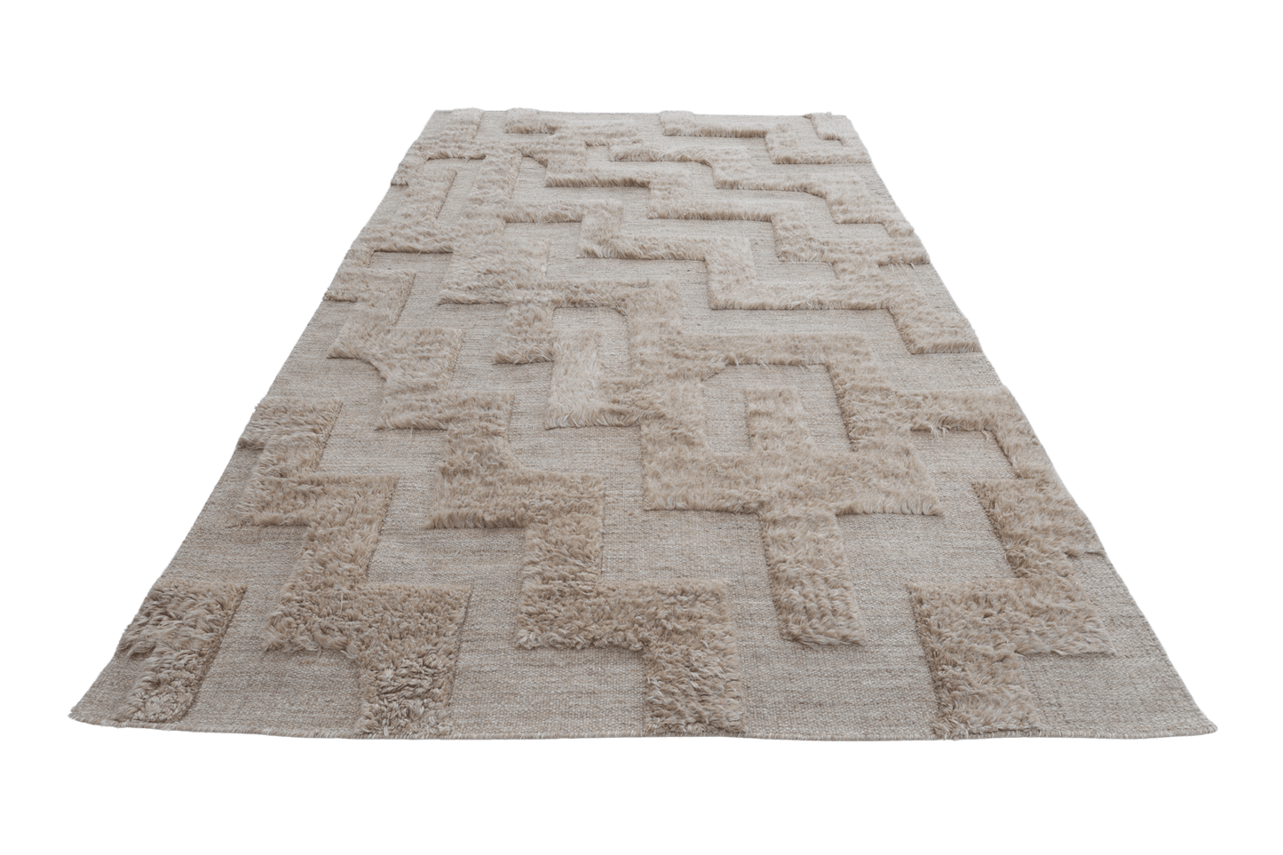 Labyrint - Sand - Designmatta.se