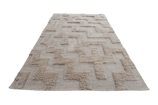 Labyrint - Sand - Designmatta.se