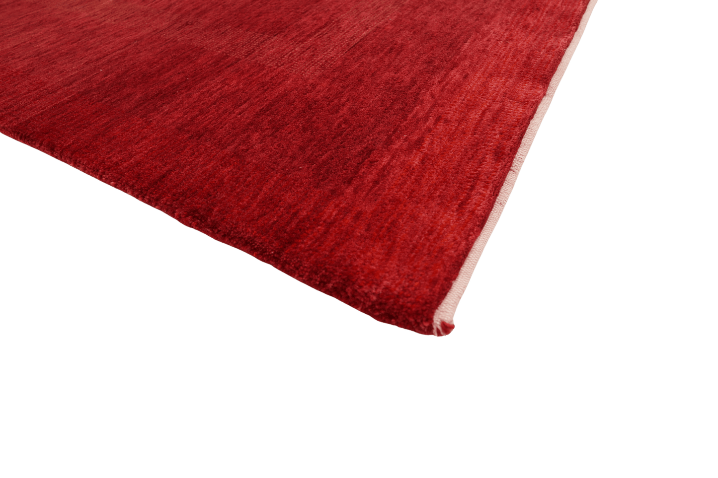 Skymning - Röd - Designmatta.se