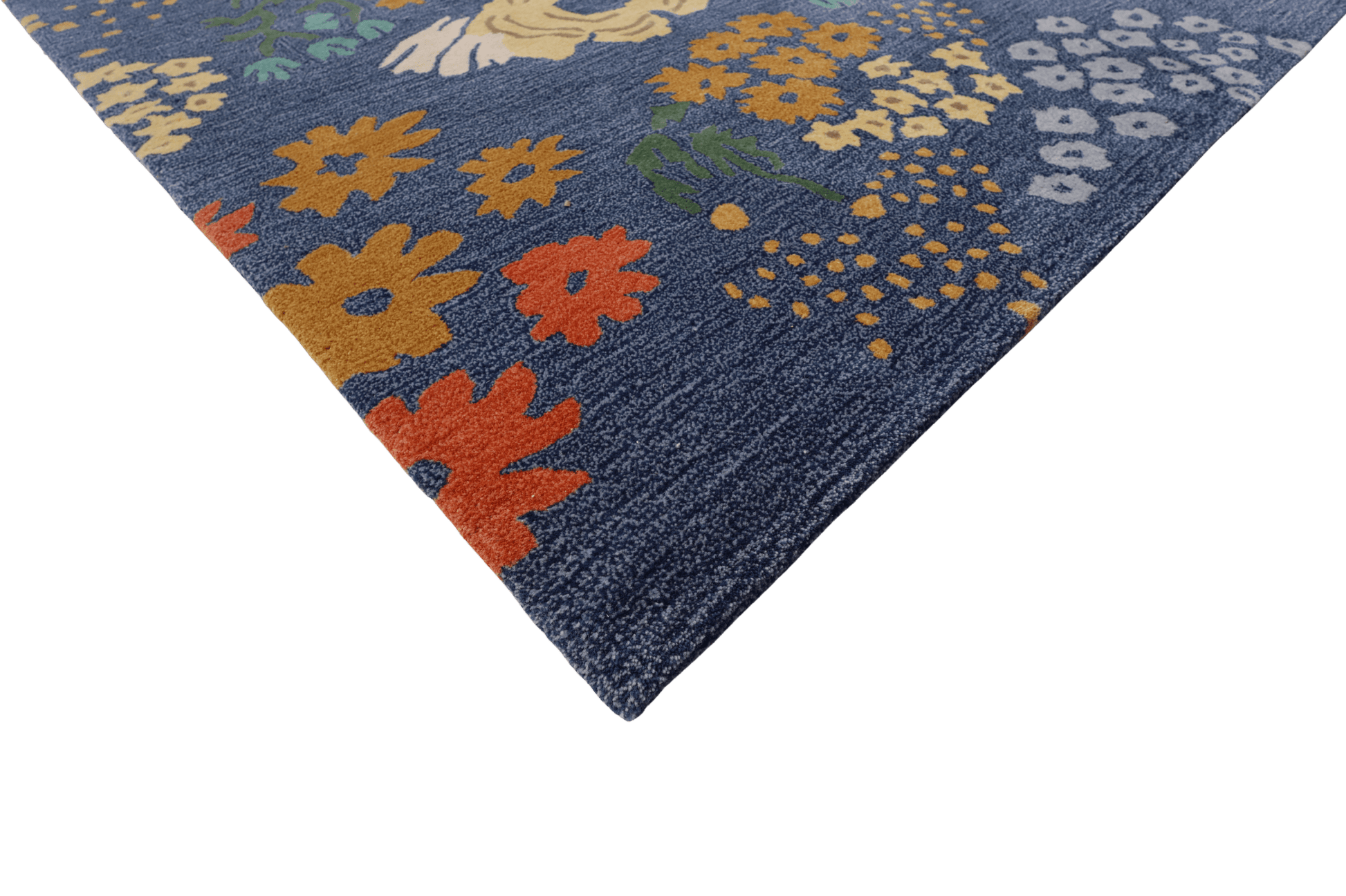 Blomsteräng i Skymning - Designmatta.se