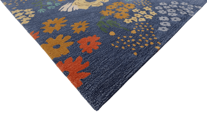 Blomsteräng i Skymning - Designmatta.se