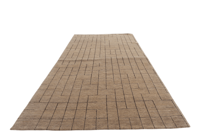 Minimal Maze - Beige sand - Designmatta.se