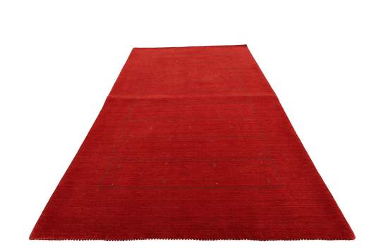 Gabbeh - Röd - Designmatta.se