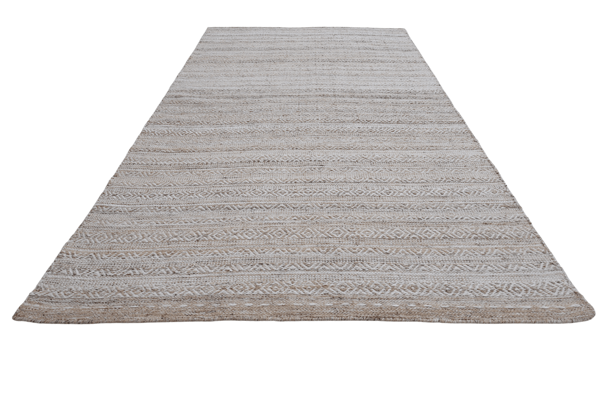 Röllakan Tradition - Beige - Designmatta.se