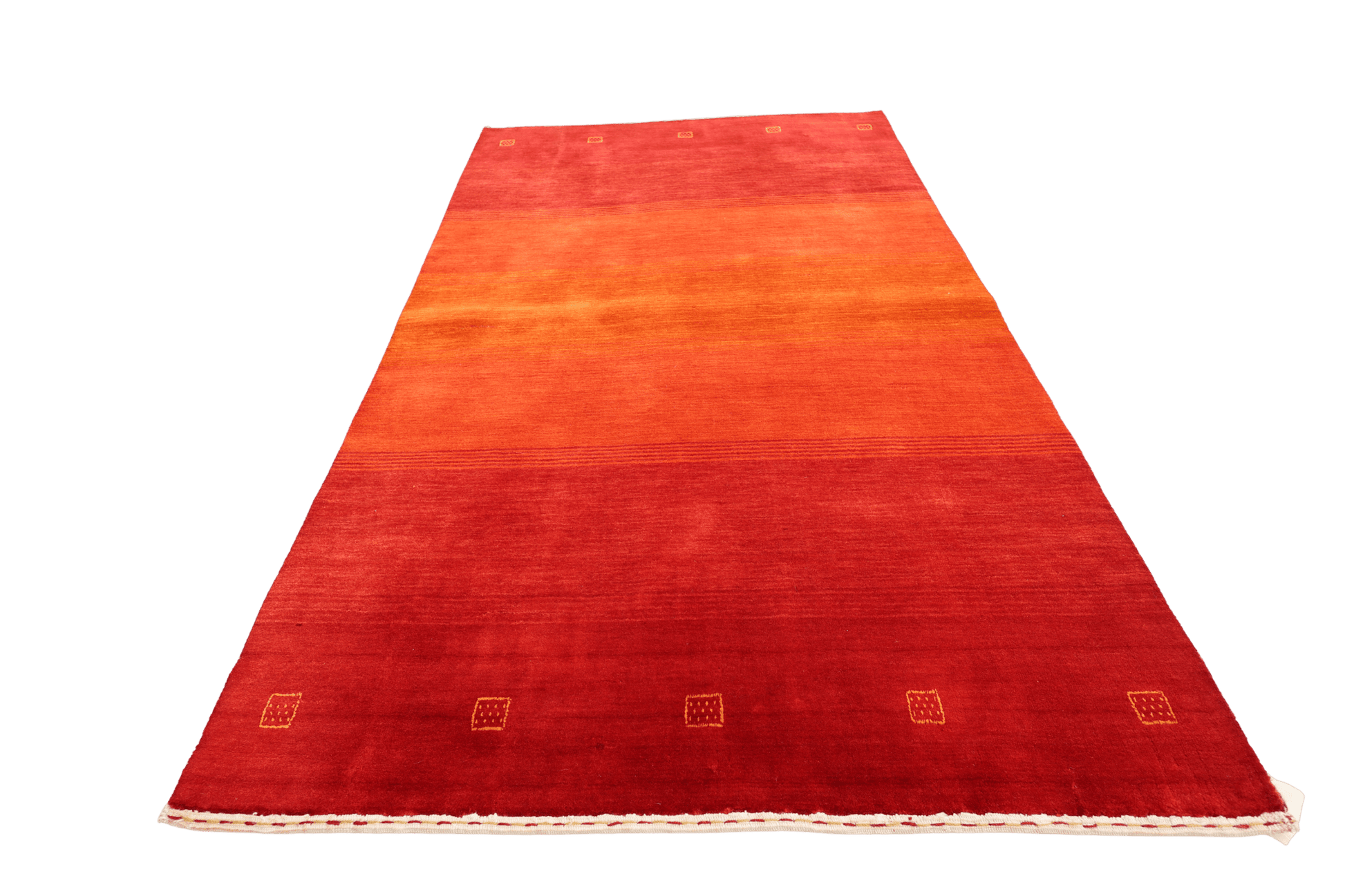 Djupröd i harmonisk toning - Designmatta.se