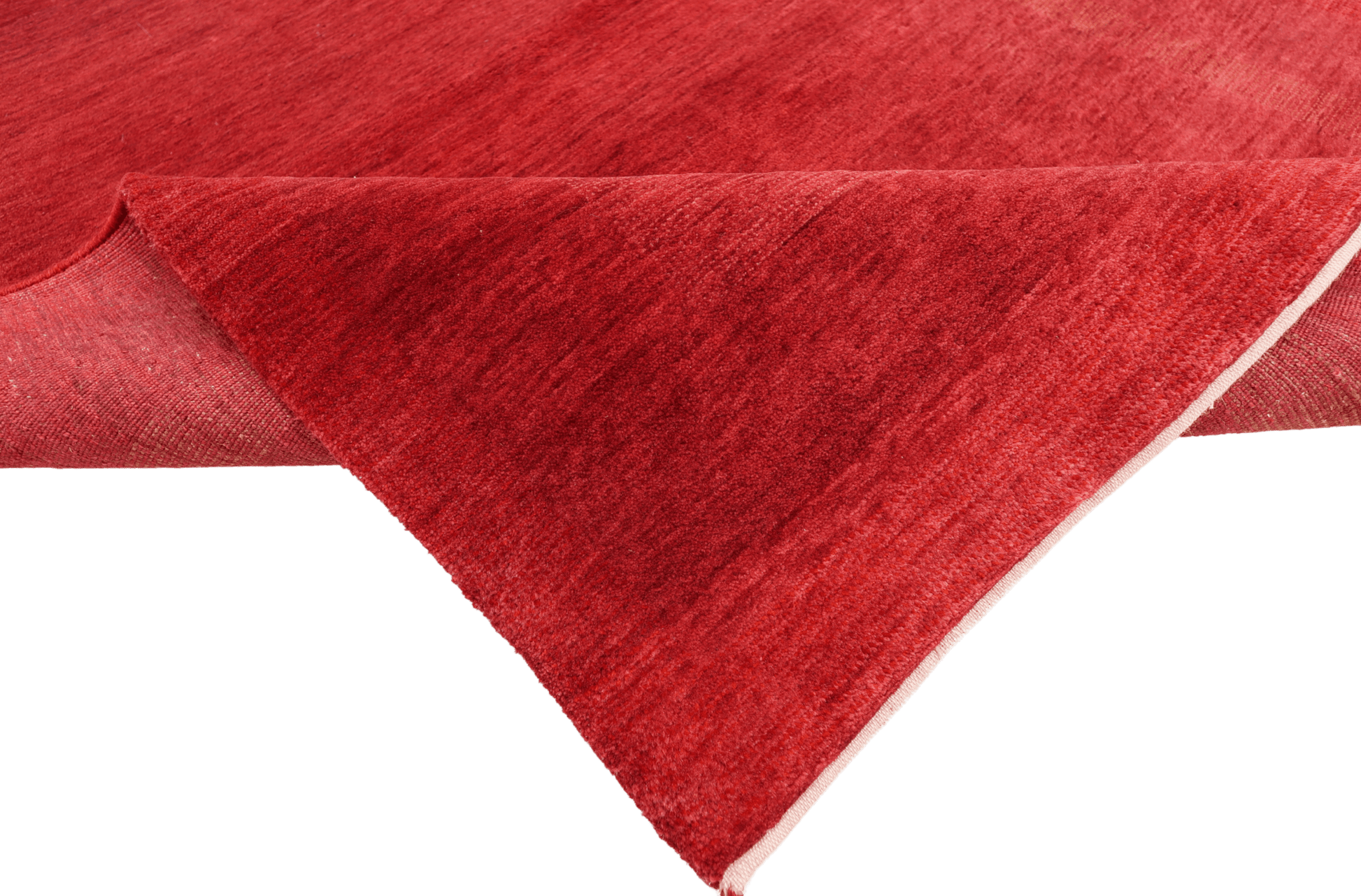 Skymning - Röd - Designmatta.se