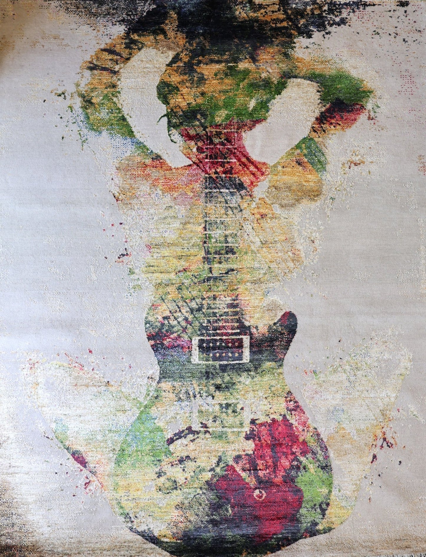 Electric Soul - Handknuten ullmatta - Designmatta.se