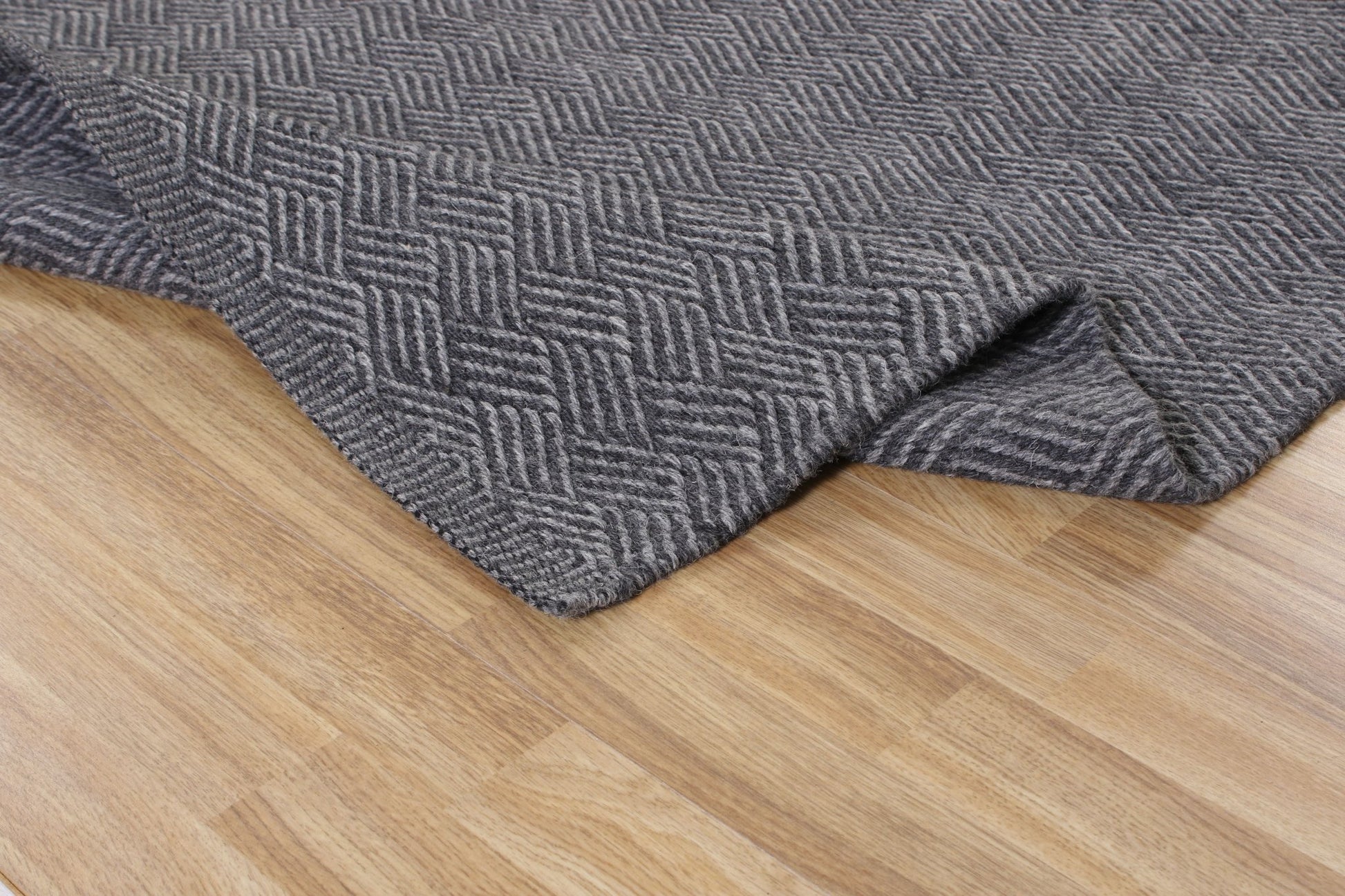 Zebra - Grå - Designmatta.se