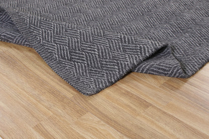 Zebra - Grå - Designmatta.se