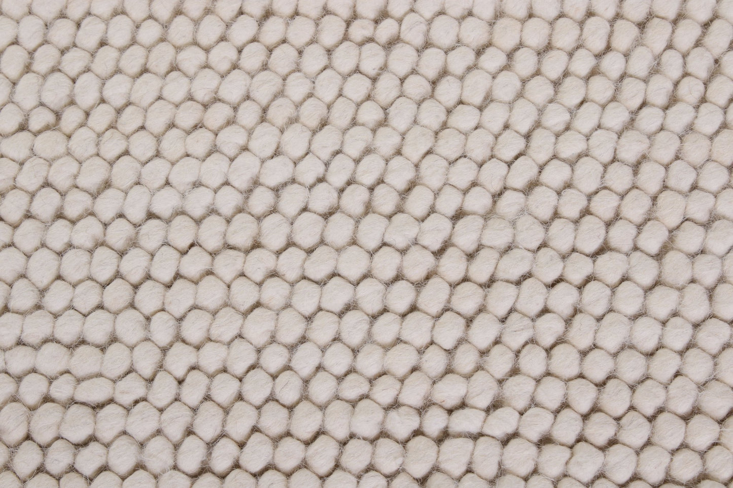 Bubbel - vit - Designmatta.se