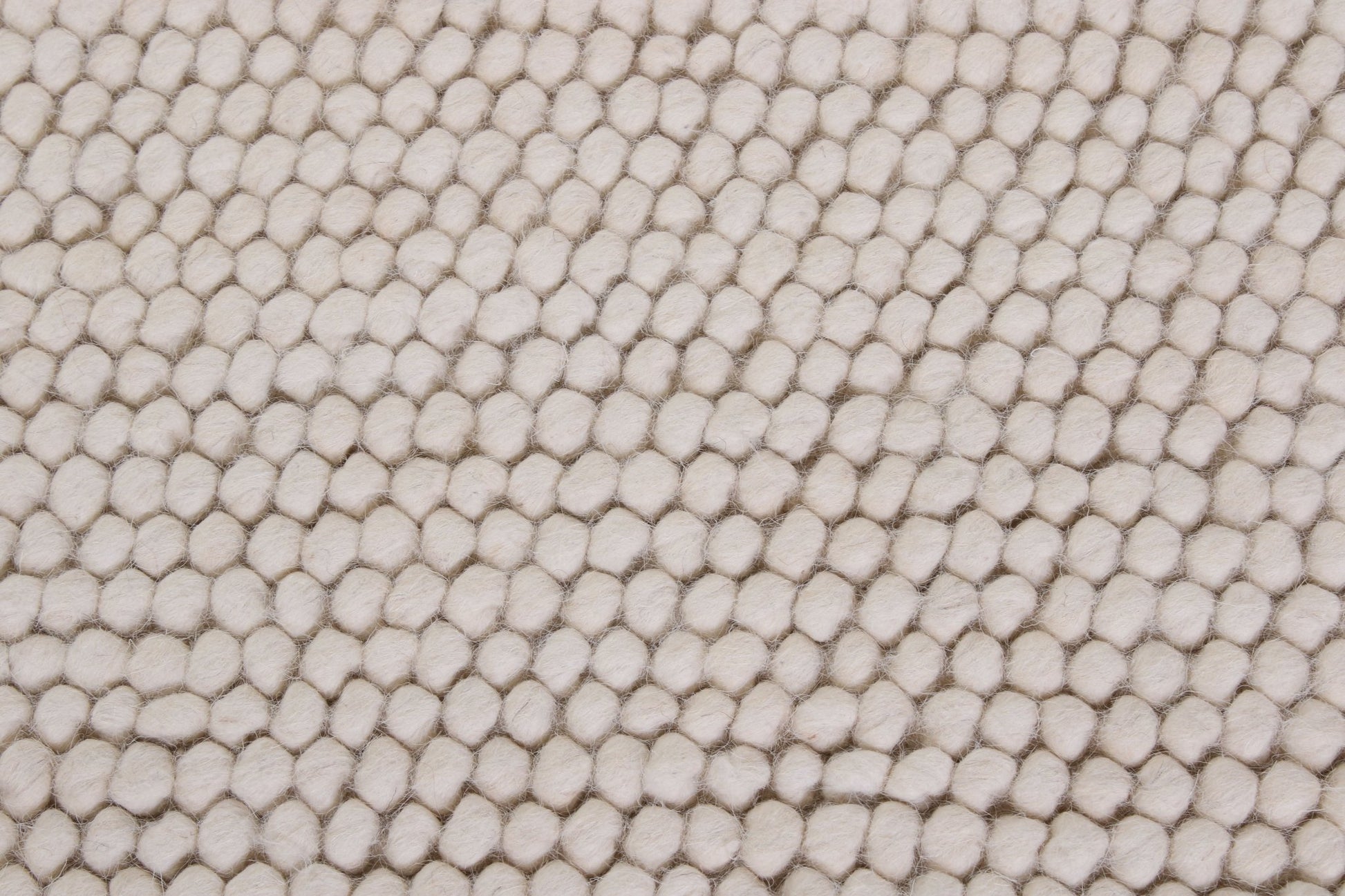 Bubbel - vit - Designmatta.se