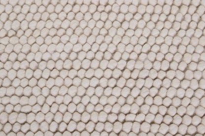 Bubbel - vit - Designmatta.se