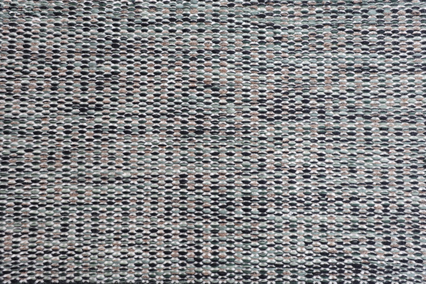 Röllakan Nature - Grön/Svart - Designmatta.se