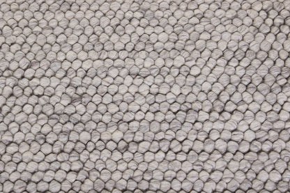 Bubbel - ljus grå - Designmatta.se