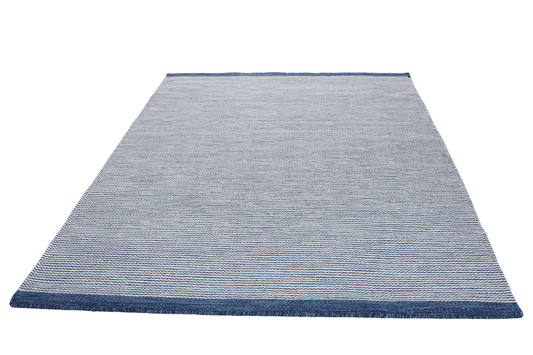 Sahara - Blå - Designmatta.se