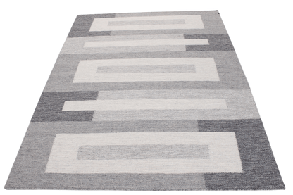 Röllakan Ormen - Grå - Designmatta.se