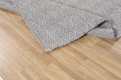 Zebra - Grå - Designmatta.se