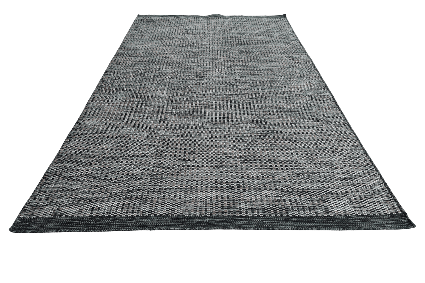 Röllakan Nature - Grön/Svart - Designmatta.se