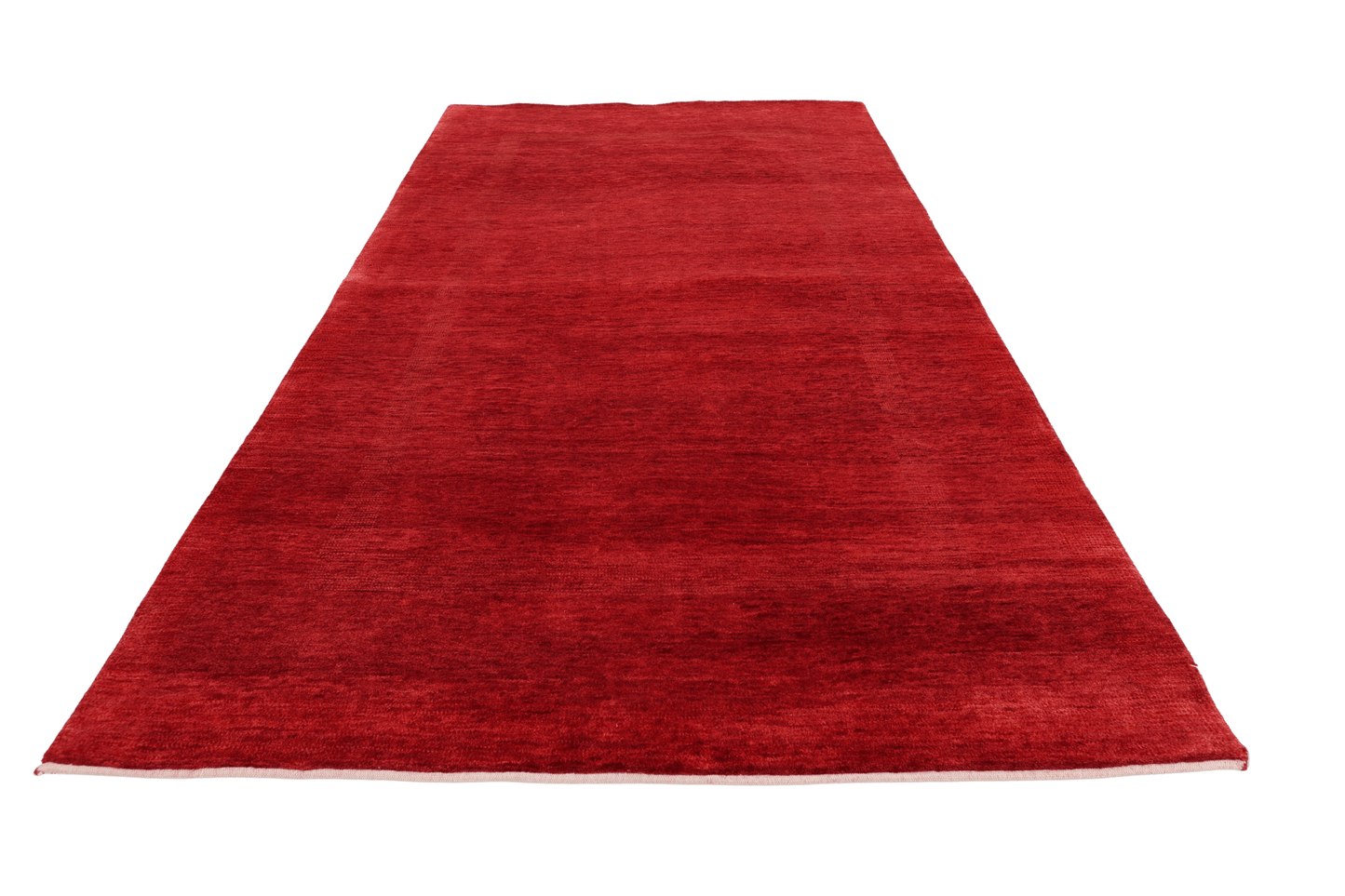 Skymning - Röd - Designmatta.se