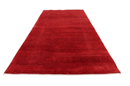 Skymning - Röd - Designmatta.se