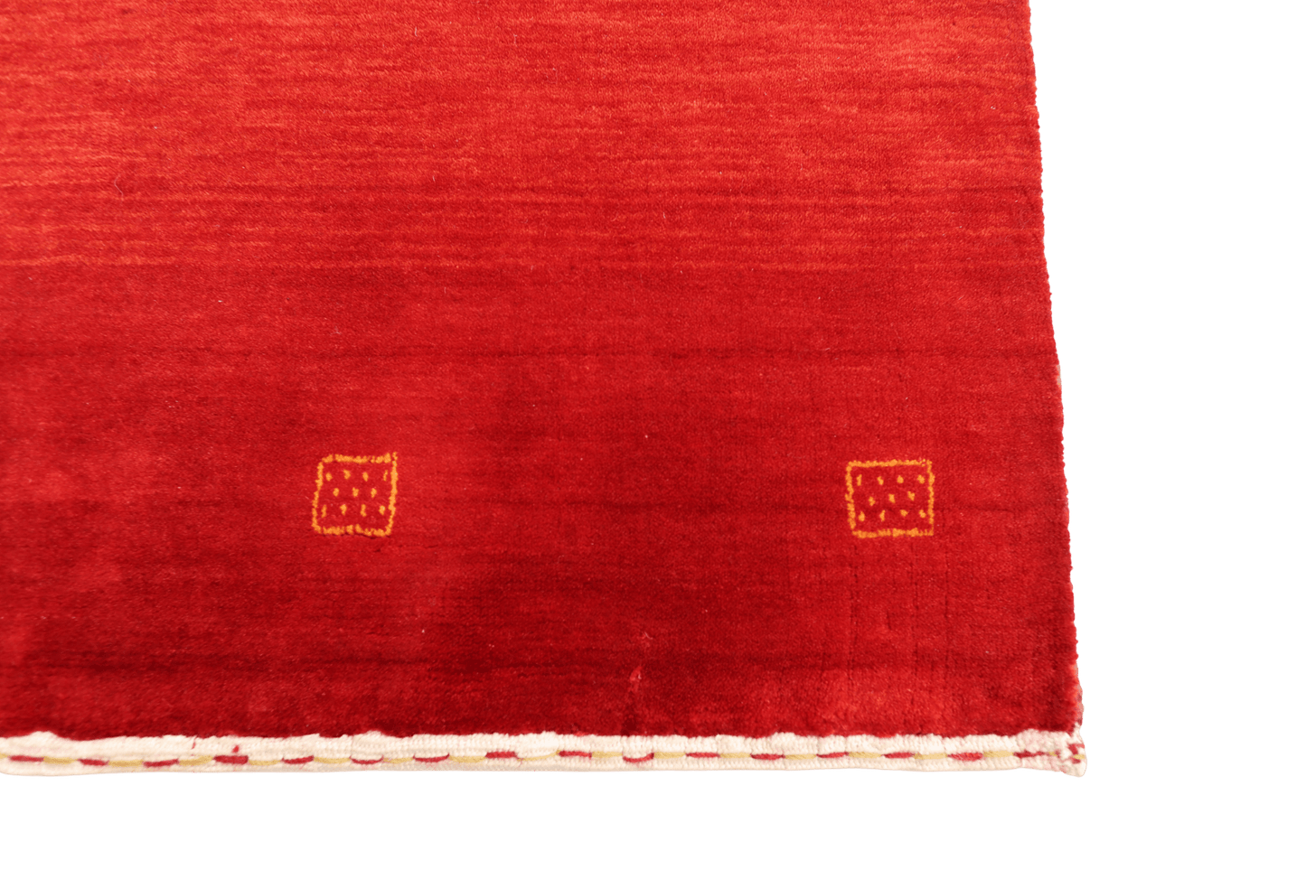 Djupröd i harmonisk toning - Designmatta.se