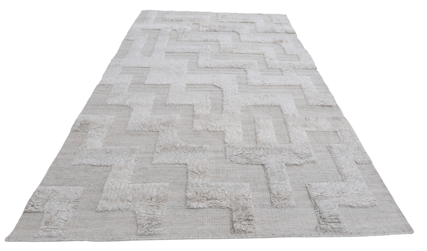 Labyrint - Cream - Designmatta.se