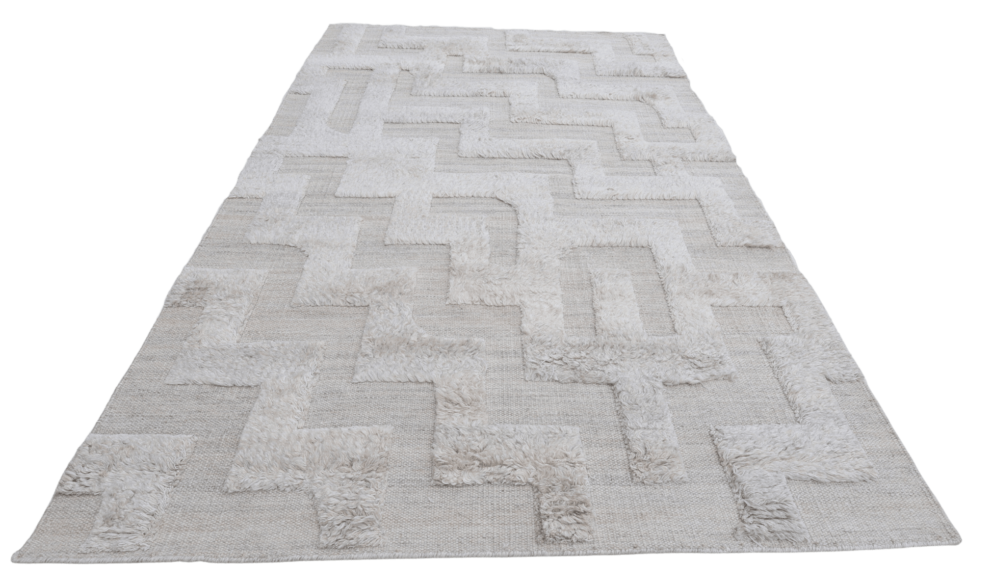 Labyrint - Cream - Designmatta.se