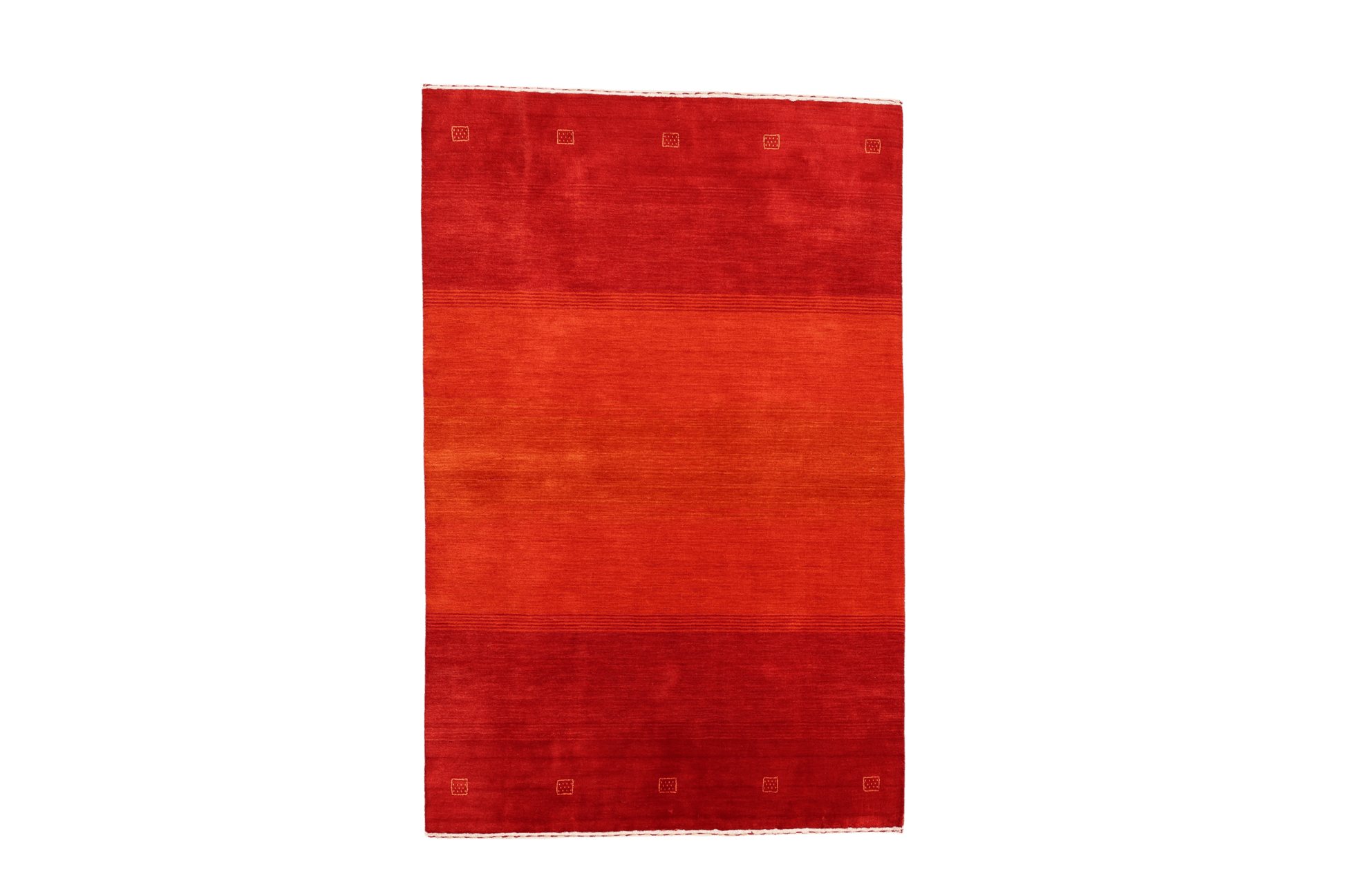 Djupröd i harmonisk toning - Designmatta.se