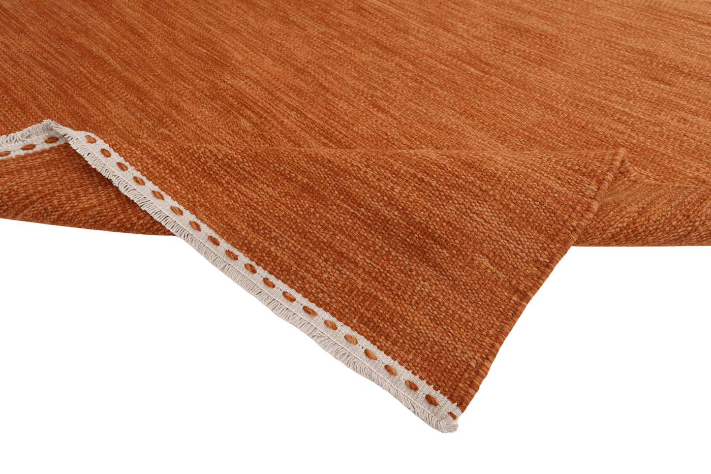 Solväv - Rost - Designmatta.se