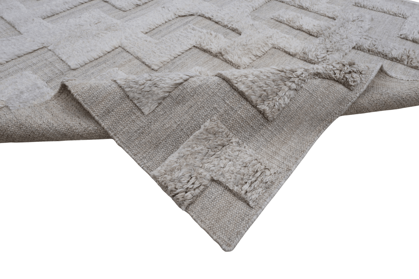 Labyrint - Cream - Designmatta.se