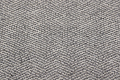 Zebra - Grå - Designmatta.se