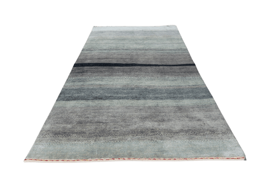 Stormgrå Harmoni - Designmatta.se