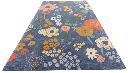 Blomsteräng i Skymning - Designmatta.se