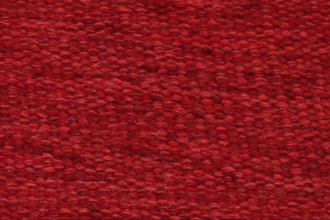 Solväv - Röd - Designmatta.se
