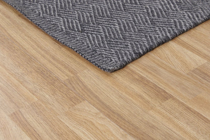 Zebra - Grå - Designmatta.se